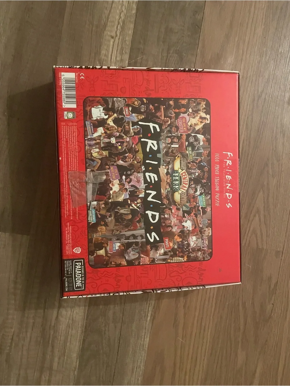 Jigsaw Friends Collage Puzzle by Jigsaw - Black Multicolor Box Art